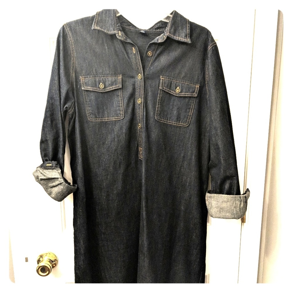 Jean chambray dress